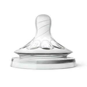 Lot de 2 tétines Natural SCF043/27 3 trous débit moyen 3m+ 