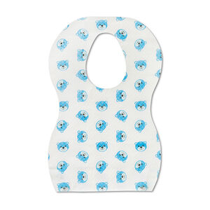 Lot de 10 bavoirs jetables motif ours 