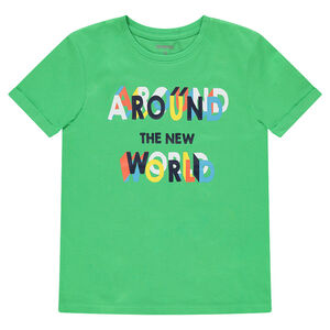 Junior - Tee-shirt manches courtes en jersey avec motif printé 