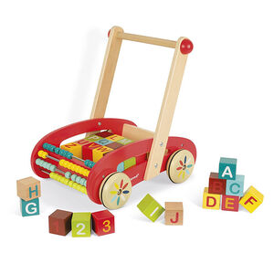 Chariot d'éveil 30 cubes 