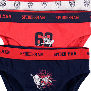 Lot de 3 slips en coton avec prints Marvel Spiderman 
