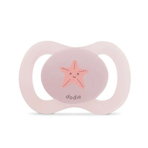 Sucette en silicone Newborn Rose 