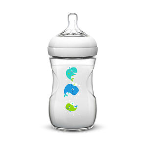 Biberon Natural 260 ml - Baleine 