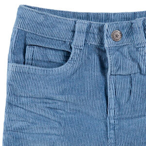 Pantalon en velours milleraies à poches 