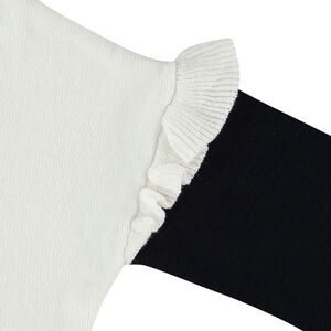 Pull en tricot volanté avec print Disney Mickey 