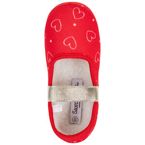 Chaussons babies imprimé cœurs fille 