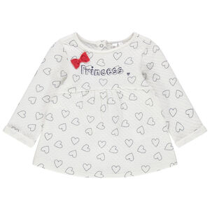 Tunique imprimée coeurs 