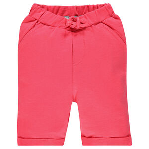 Bermuda en molleton uni 