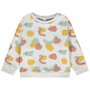 Sweat oversize en molleton imprimé fantaisie pour bébé garçon 