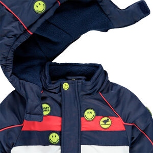 Combinaison de ski imperméable doublée polaire Smiley 