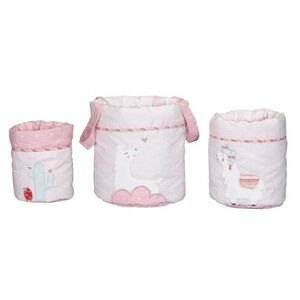 Lot de 3 panières gigognes - Mila 