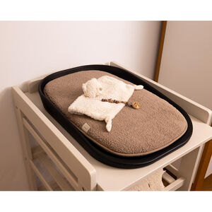 Coussin pour matelas à langer Splashy Teddy Chocolate 