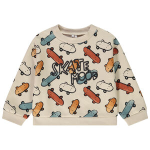 Sweat oversize imprimé skates pour bébé garçon 