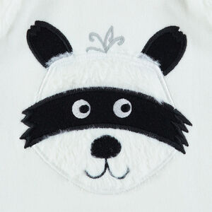 Gilet en molleton bi-matière avec manches en sherpa 