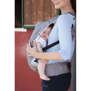 Porte-bébé physiologique Myamaki - Grey Aquarelle 