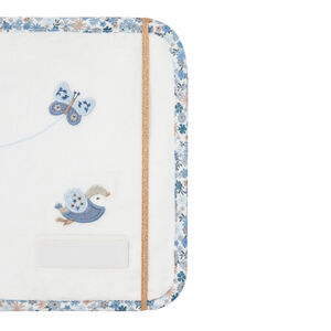 Protège carnet de santé en velours Tiny Flowers 