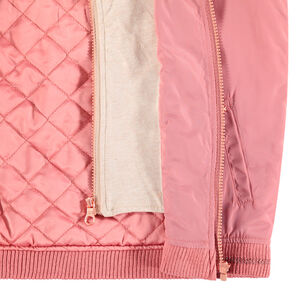 Junior - Blouson effet 2 en 1 avec poche zippée et badges 