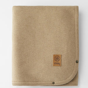 Couverture Teddy multifonctionnelle 95x75cm Marron 