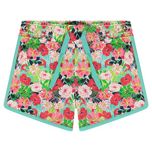 Short en jersey avec imprimé fantaisie all-over 