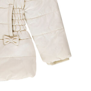 Parka matelassée à capuche amovible et doublure en sherpa 