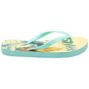 Tongs imprimées perroquet  