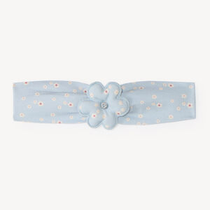 Bandeau bébé fille motif fleur 