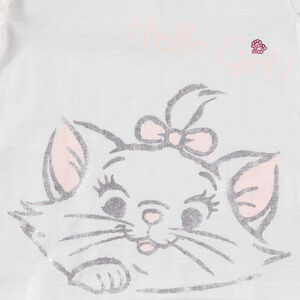 T-shirt manches longues avec print Marie Aristochats Disney 