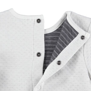 Ensemble avec tee-shirt en double jersey et pantalon print ourson 