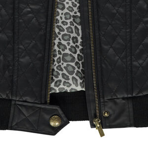 Junior - Blouson faux cuir effet matelassé 