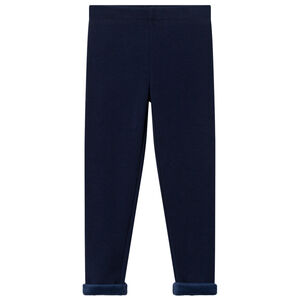 Legging uni doublé sherpa 