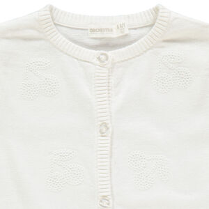 Gilet en tricot à cerises en sequins 