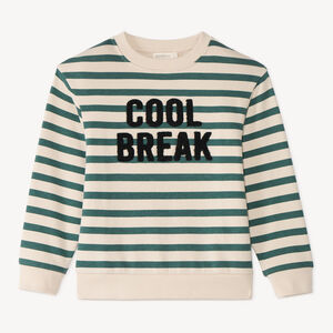 Sweat garçon à rayures "Cool Break" 