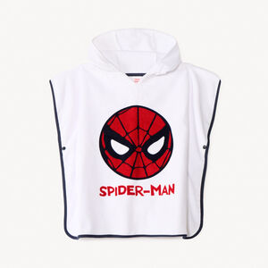 Cape de bain pressionnée en éponge Spider-Man Marvel garçon 