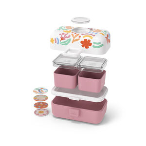 Lunchbox 800ml Tresor Graphic papercut rose 
