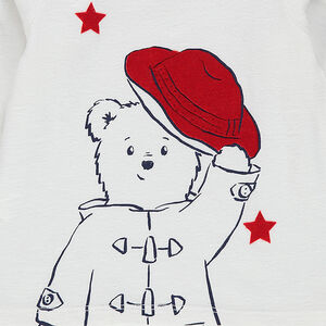 Tee-shirt manches longues col US print Paddington 