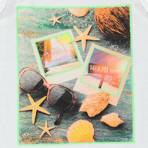 Débardeur avec print photo 