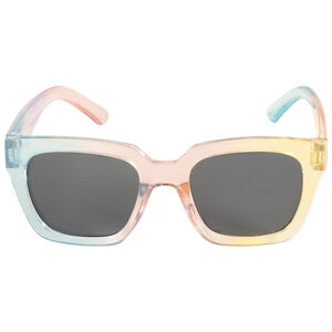 Lunettes de soleil transparentes et multicolores fille 