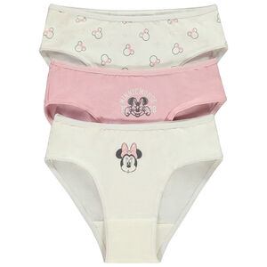 Lot de 3 culottes Minnie Disney fille 