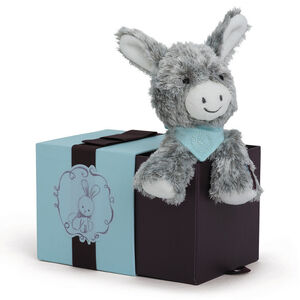 Peluche 1er age Les Amis mini âne  