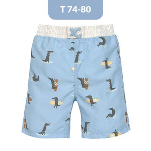 Short de bain Taille 74-80 (7 à 12 mois) Crocodile Sky Blue 