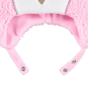 Ensemble bonnet et moufles en sherpa doublés de micropolaire 