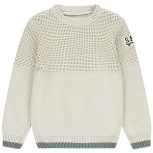 Pull en tricot fantaisie garçon 