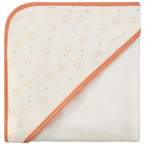 Cape de bain imprimé fantaisie pour bébé 