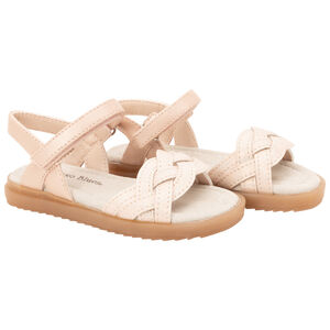 Sandales velcro à brides entrelacées fille 