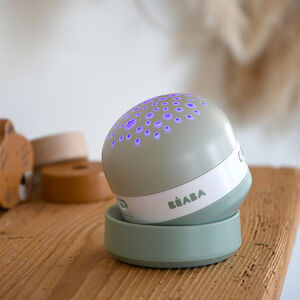 Veilleuse Pixie projecteur vert sauge  