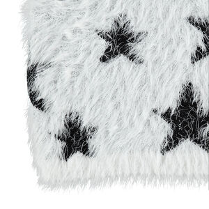 Junior - Pull en tricot poil avec étoiles contrastées all-over 