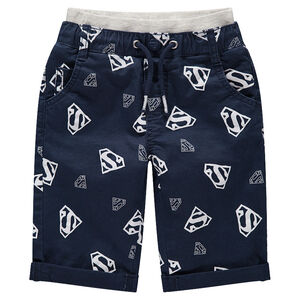 Bermuda en coton imprimé Warner Superman all-over 