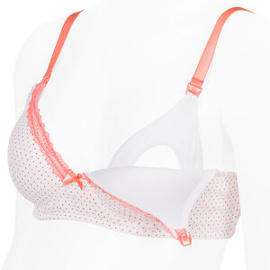 Soutien-gorge de grossesse et d'allaitement à pois 