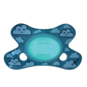 Sucette dental nuit Glow in the Dark 0-6m - Bleu 