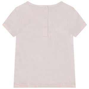 T-shirt manches courtes print fantaisie pour bébé fille 
